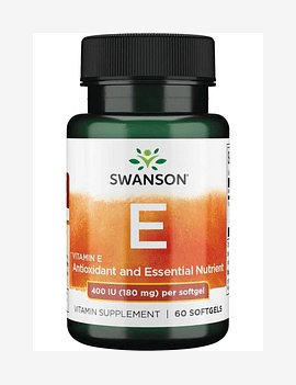 Vitamina E 400 Ui 180mg Swanson
