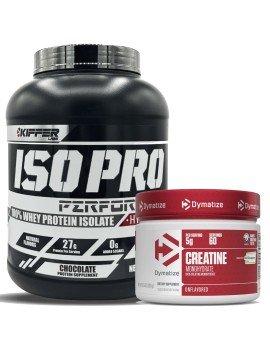 Iso Pro 5lb Kiffer + Creapure 300gr Dymatize