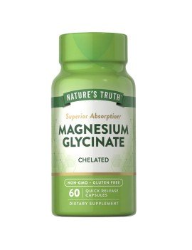Magnesio Glicinato 200mg Natures Truth
