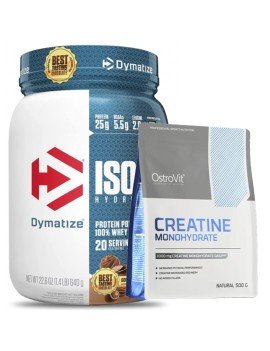 Iso 100 1.4lb + Creatina 500gr Ostrovit