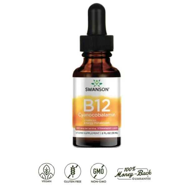 B12 1.000mcg Liquida Swanson