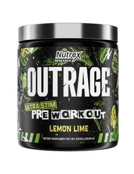 Outrage Pre Workout 500gr Nutrex
