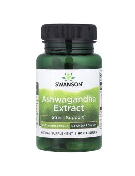 Ashwagandha Extract 450mg 60Cap Swanson
