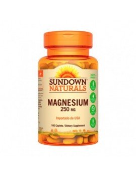 Magnesio 250mg 100Tabletas Sundown
