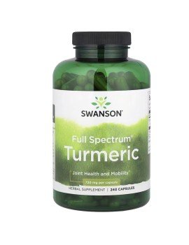 Tumeric 240Cap Full Spectrum 720mg Swanson