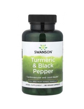 Tumeric Black Pepper 90Cap Swanson