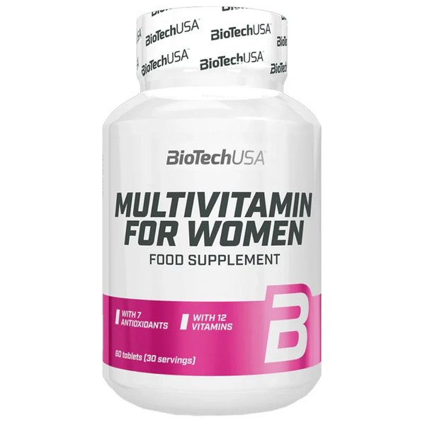 Bio Multivitamin For Women 60 Tab Biotech Usa