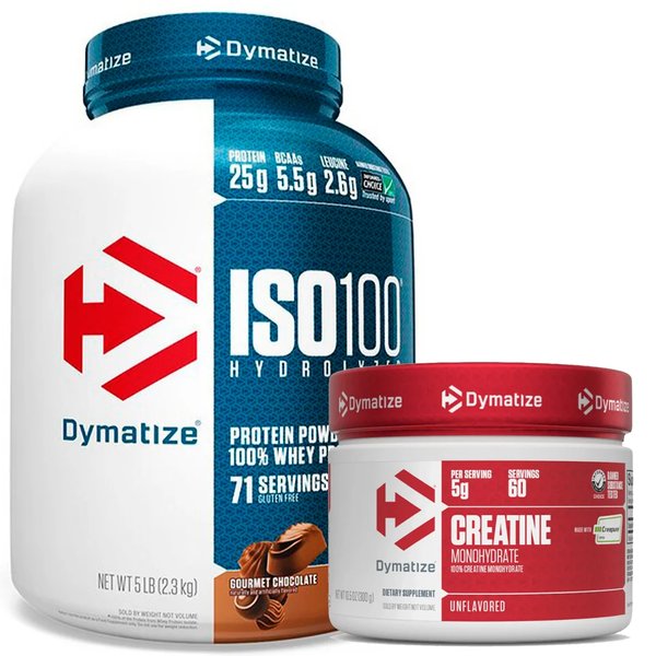 Iso 100 5lb Dymatize + Creatina Creapure 300gr Dymatize