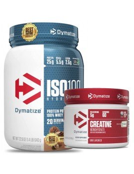 Iso 100 1.4lb Dymatize + Creatina Creapure 300gr Dymatize