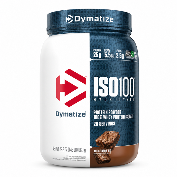 Dymatize Iso100 Fudge Brownie 1.45lb 25g Proteína