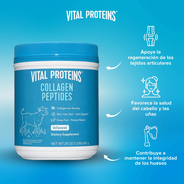 Peptidos De Colageno Vital Proteins De 284 gr