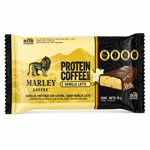 Barra Proteína Marley Coffee Vainilla Latte 45g