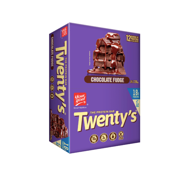 Your Goal Twentys Chocolate Fudge Caja 12 Barritas