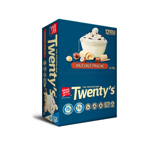 Your Goal Twentys Hazelnut Praline Caja 12 Barritas