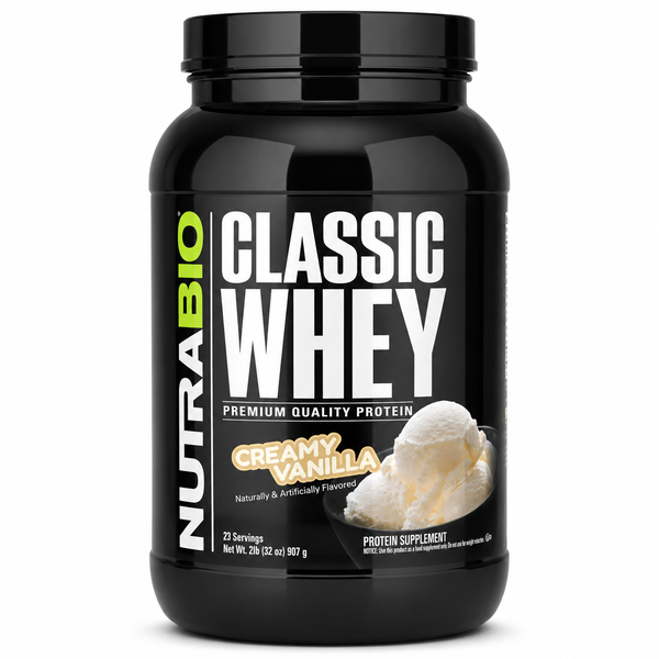 Nutrabio Classic Whey Creamy Vanilla 2lb 25g Proteína
