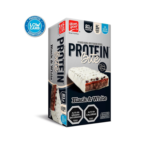 Your Goal Protein Bite Black Amp White Caja 4 Barritas