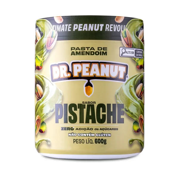Pasta De Maní Dr. Peanut Pistache 600g Con Whey Protein