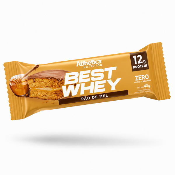 Barra Best Whey Pão De Mel Atlhetica 49g