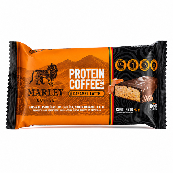 Barra Proteína Marley Coffee Caramel Latte 45g