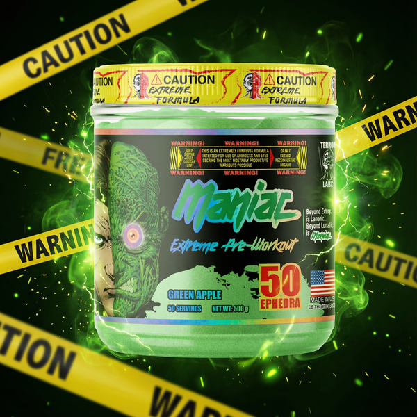 Pre-Entreno Maniac Terror Labz 30Servicios