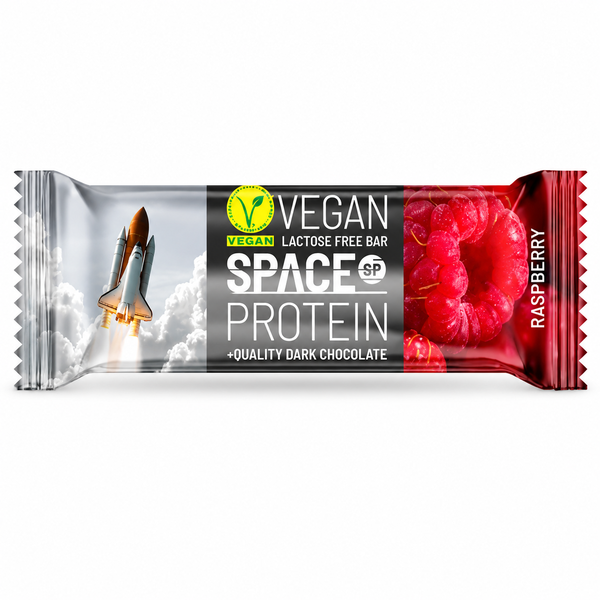 Barra Vegan Space Protein Raspberry 40g 8g Proteína