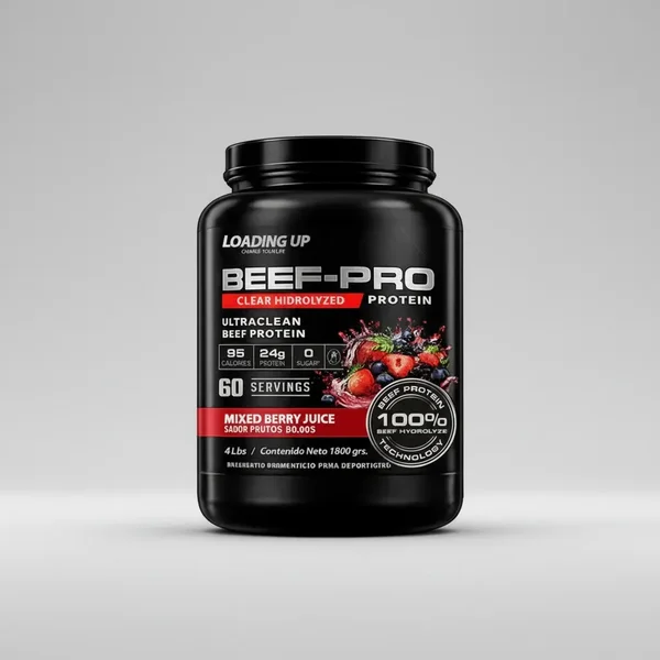 Beef Protein Mixed Berry Juice 5lb