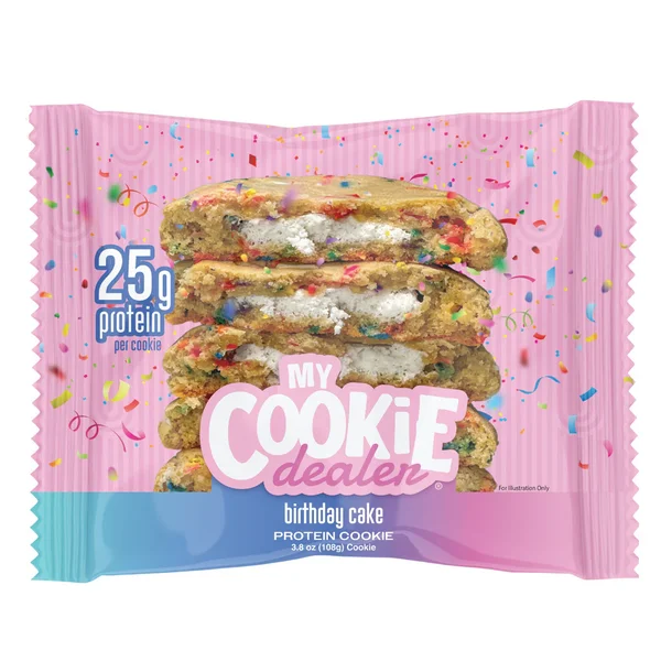 Galletón My Cookie Dealer Birthday Cake 15g Proteína