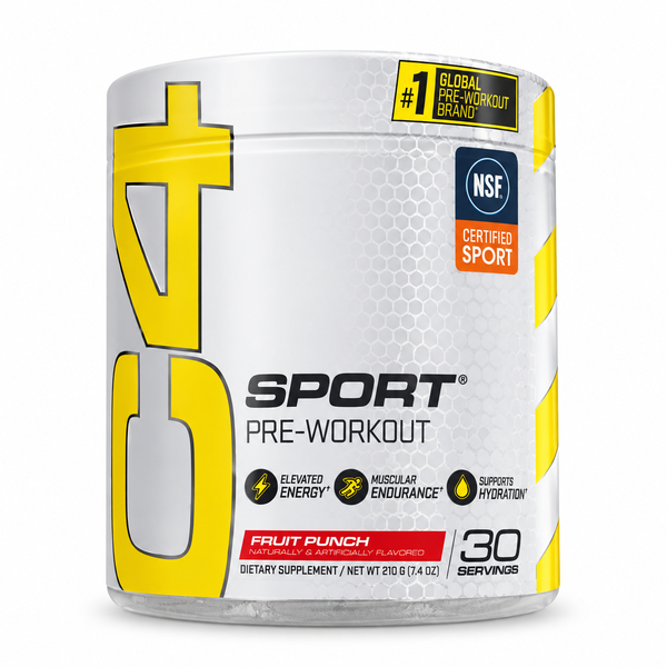 C4 Sport Pre-Workout Fruit Punch 30Servicios Pre Entreno Cellucor