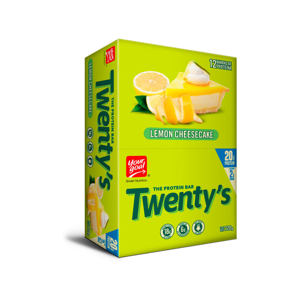 Your Goal Twentys Lemon Cheesecake Caja 12 Barritas