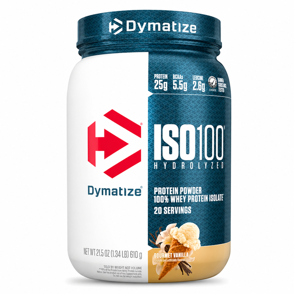 Dymatize Iso100 Gourmet Vanilla 1.45lb 25g Proteína