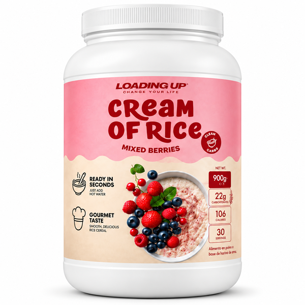 Loading Up Cream Of Rice Mixed Berries 900g 30Servicios