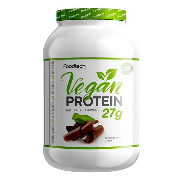 Food Tech Proteína Vegetal Cacao 2lb