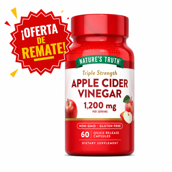 Vinagre De Manzana 1.200mg Nature39S Truth 100 Cápsulas