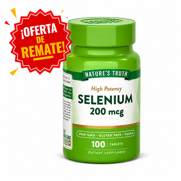 Selenium 200mg 100Caps