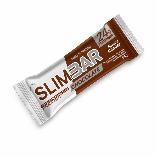 Barra Slimbar Chocolate 60g 23,6g Proteína