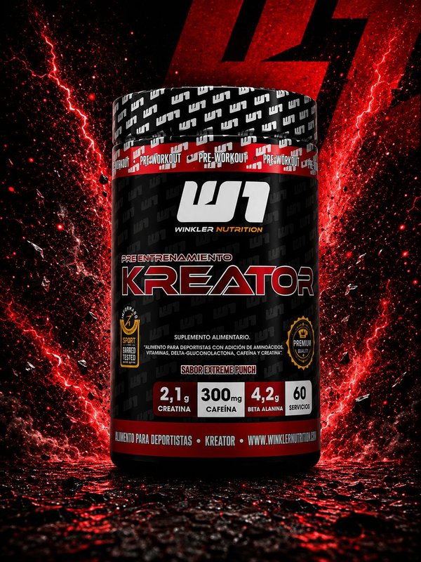 Pre-Entreno Winkler Kreator 30Servicios