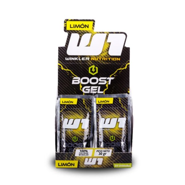 Gel Boost Energizante 24 Unidades Winkler