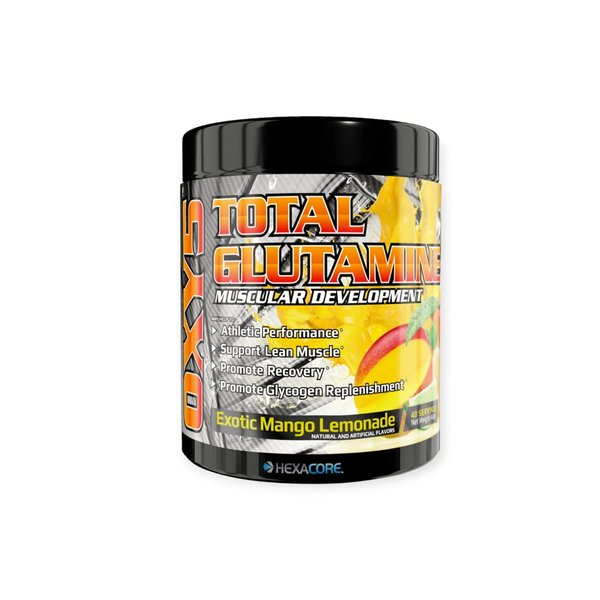 Glutamina Oxy 5 40Servicios 480gr Hexacore