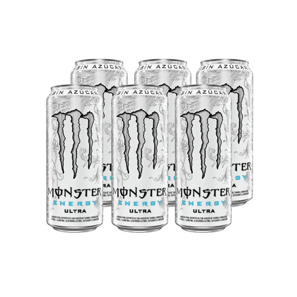 Pack 6 Energéticas Monster 473 ml Monster Energy