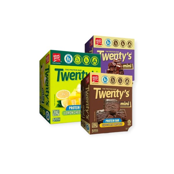 Pack 3 Mini Twentys 3 Sabores Your Goal