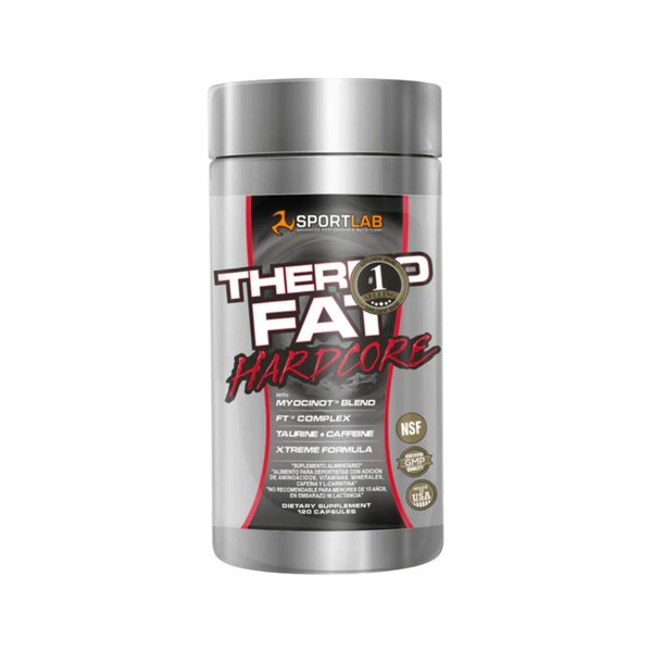 Thermo Fat Hardcore 120Capsulas Sportlab