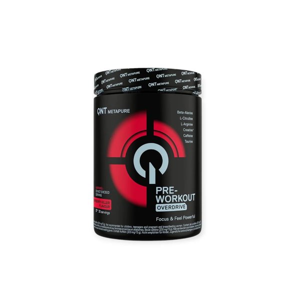 Pre- Entreno Metapure Overdrive 390g 30 Sv Qnt