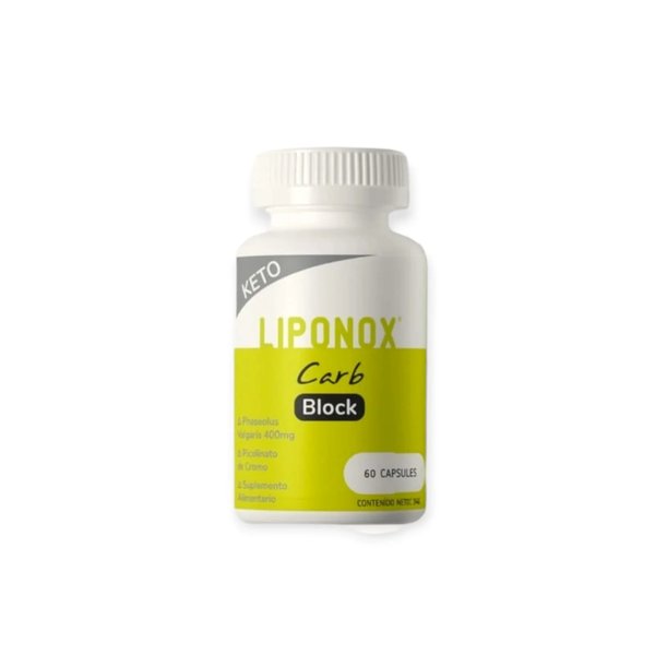Bloqueador De Carbohidratos 60Caps Liponox