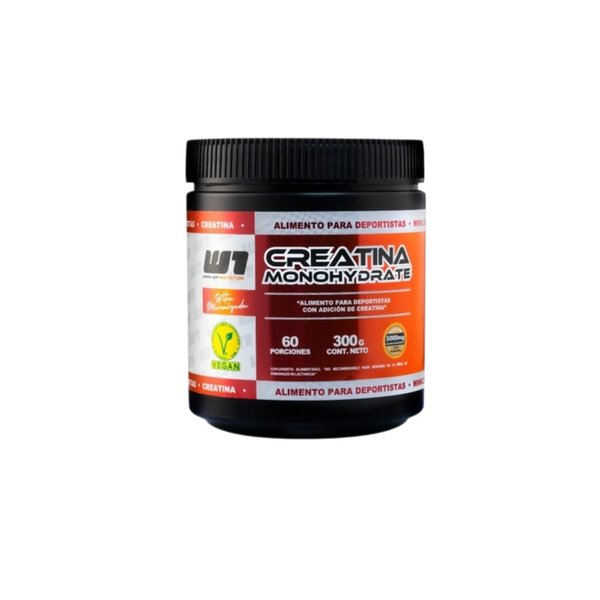 Creatina Monohidratada 300gr 60Servicios Winkler