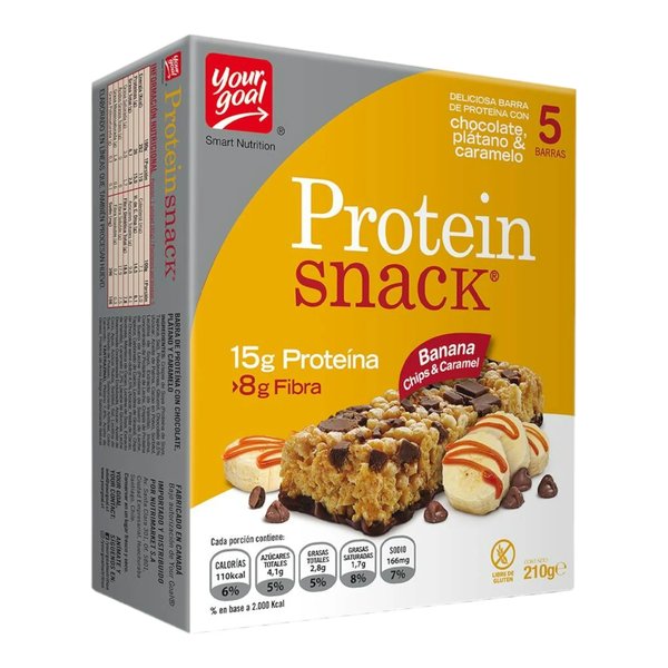 Box De 5 Barras Protein Snack 15g Your Goal