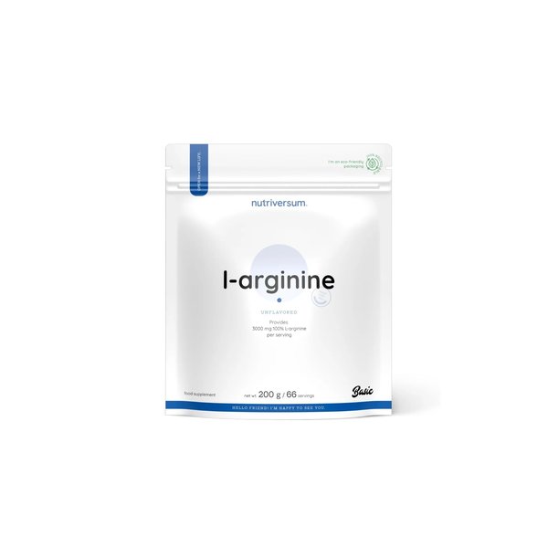L- Arginina 200gr 66 Sv Unflavored Nutriversum