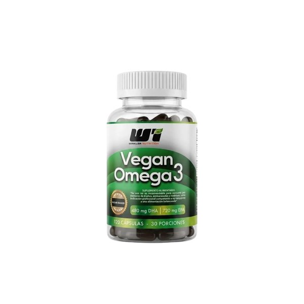 Omega 3 Vegano 120 Cápsulas Winkler