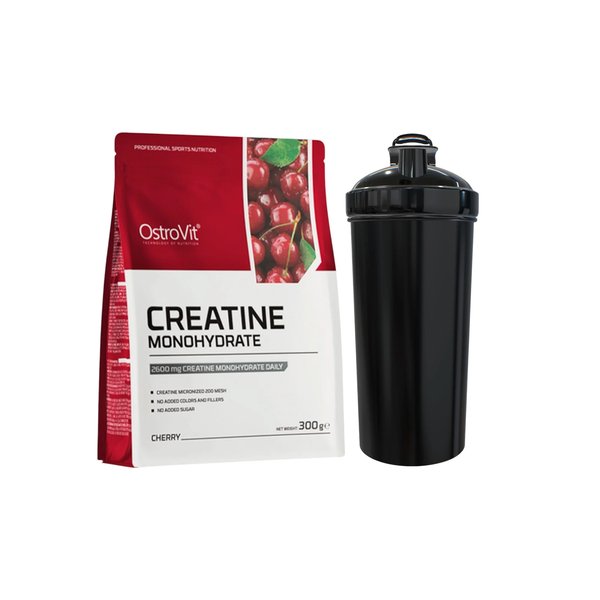 Pack Creatina Monohidratada 300gr + Shaker Ostrovit