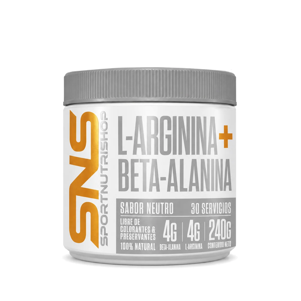 L-Arginina + Beta Alanina 240gr 30Servicios Sportnutrishop