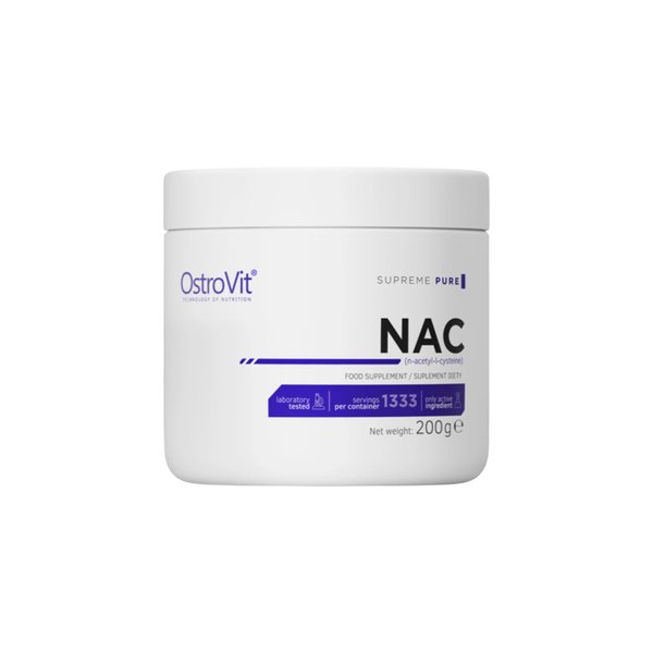 Nac N-Acetil L-Cisteína 200mg Supreme Pure Ostrovit